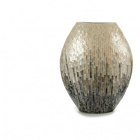 Vase Gift Decor TLC-82015/2L TLC-82015/2L Grey Mother of pearl Particleboard 17,5 x 45 x 37 cm