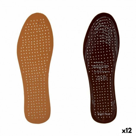 Kujud 61572 61572 Pruun Must Nahk Plastmass Lateks 9,5 x 30 cm 12 x 0,2 x 36,5 cm (12 Ühikut)