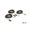 DeLOCK 30m, USB2.0 - USB2.0 USB-kaabel USB A must