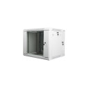 Lanberg WF02-6609-10S rack cabinet 9U Wall mounted rack Grey