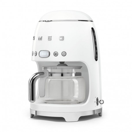 Smeg tilgakohvimasin DCF02WHEU 50. aastate stiilis, valge