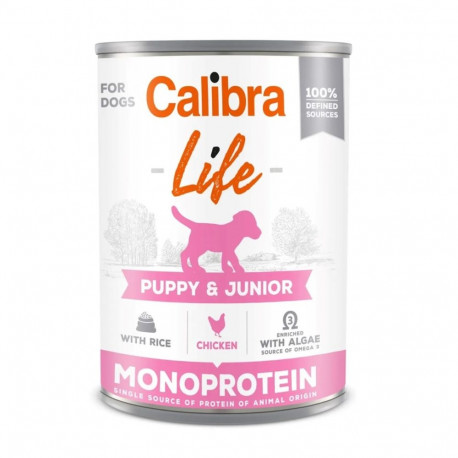 CALIBRA Dog Life Puppy&Junior Chicken & rice - wet dog food - 400g