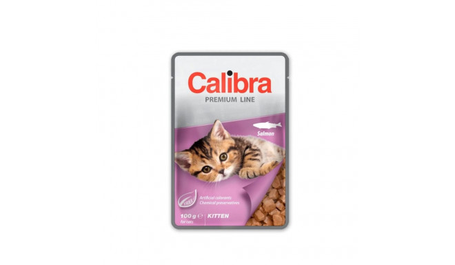 CALIBRA Cat Premium Kitten Salmon - wet cat food - 100g