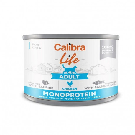 CALIBRA Cat Life Adult kana märg kassitoit 200g