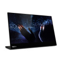 Lenovo ThinkVision M14t LED ekraan 35.6 cm (14") 1920 x 1080 pikslit Full HD puuteekraan must