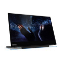 Lenovo ThinkVision M14t LED ekraan 35.6 cm (14") 1920 x 1080 pikslit Full HD puuteekraan must