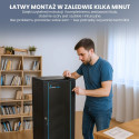 Extralink seinapealne 18U 600x450 must rackmount kapp