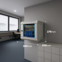 Extralink Rackmount cabinet 4U 10" Gray wall-mounted