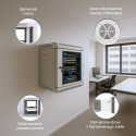 Extralink Rackmount cabinet 4U 10" Gray wall-mounted