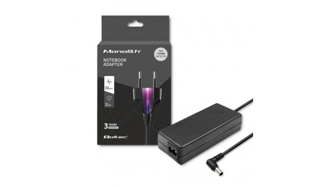 Qoltec 50073.65W toiteadapter/sisend inverter must siseruumides