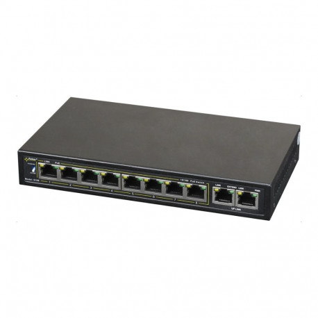PULSAR S108 võrgulüliti Fast Ethernet (10/100) Power over Ethernet (PoE) must