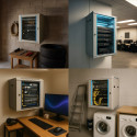 Extralink Rackmount cabinet 6U 600x600 Gray wall mounted