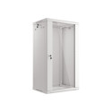 Lanberg Wall mounting rack cabinet 19''  22U 600x450mm Grey Lanberg Wall mounting rack cabinet 19''  22U 600x450mm Grey