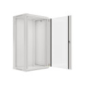 Lanberg Wall mounting rack cabinet 19''  22U 600x450mm Grey Lanberg Wall mounting rack cabinet 19''  22U 600x450mm Grey