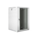 Lanberg WF01-6618-10S rack cabinet 18U Wall mounted rack Grey