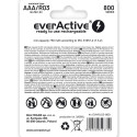laetavad akud everActive Ni-MH R03 AAA 800 mAh Silver Line