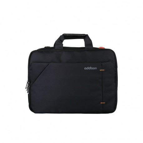 Addison 305014 notebook case 35.8 cm (14.1") Toploader bag Black