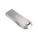 SanDisk Ultra Luxe USB mälupulk 256 GB USB Type-A 3.2 Gen 1 (3.1 Gen 1) hõbedane