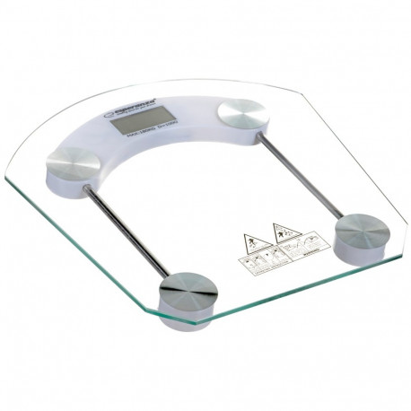 Esperanza EBS008W personal scale Electronic personal scale Rectangle White