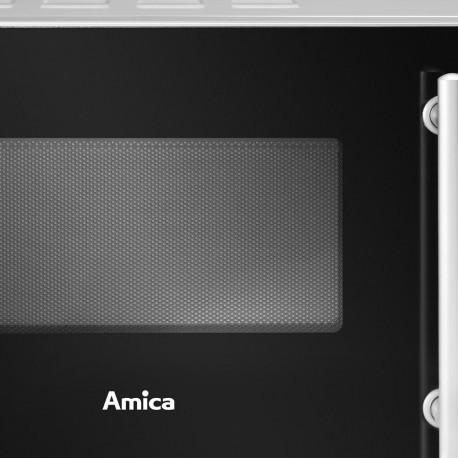 Amica AMGF20M1GS microwave Countertop Grill microwave 20 L 700 W Black, Silver