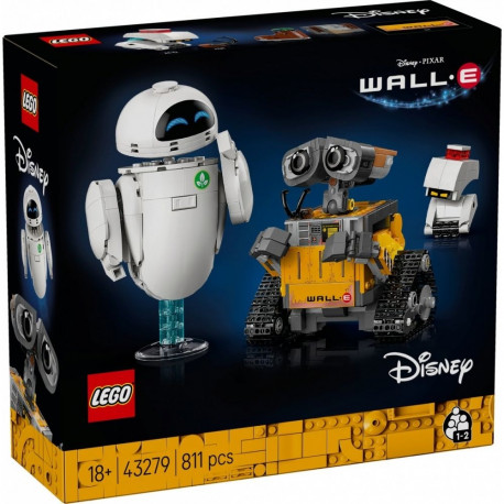 Klocki Disney Pixar 43279 Wall-E ja Ewa