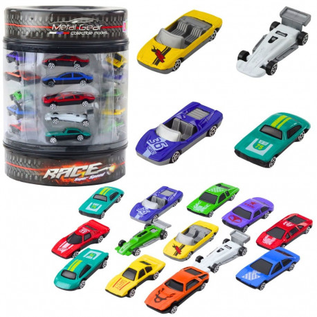 komplekt resorautosid torus klassikalised sportautod 1:64