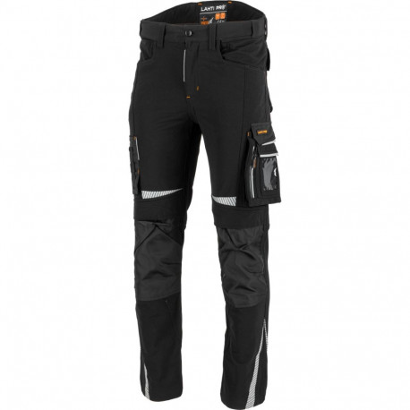 Spodnie stretch czarne, "3xl", ce, lahti