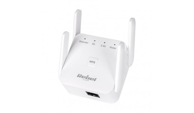 Rebel 2.4+5 GHz juhtmevaba võrgu kordaja