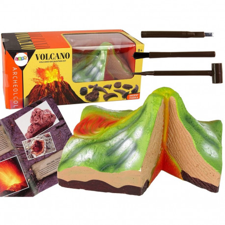 hariduslik komplekt vulkaani väljakaevamised