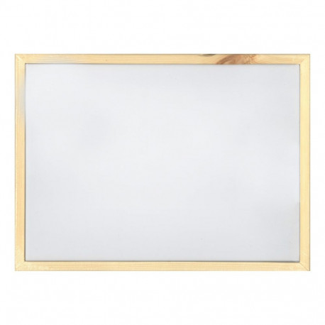 Valgetahvel 400x300mm puitraam, pind magnetitele sobiv