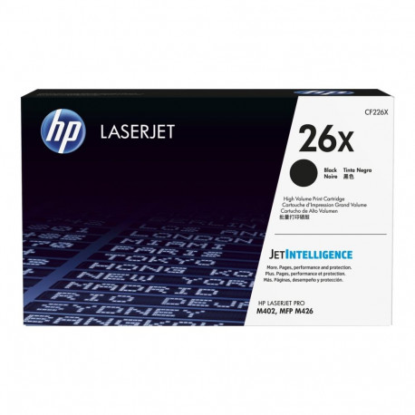 HP tooner CF226X High Yield 9000lk LaserJet Pro M402d/M402dn/M402dw/M402n, must
