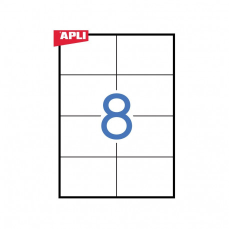 Etiketid Apli ILC iseliimuvad 105 x 74mm 100l/pk
