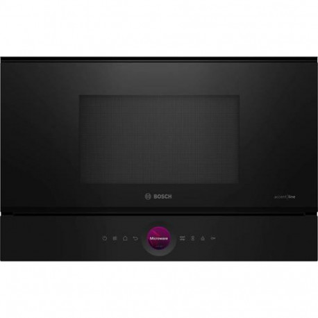 Bosch Serie 8 BFR9221B1 microwave Black Solo microwave Built-in 21 L 900 W