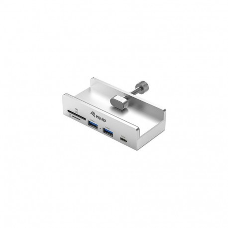 Equip 128968 interface hub USB 3.2 Gen 1 (3.1 Gen 1) Type-A 5000 Mbit/s Aluminium
