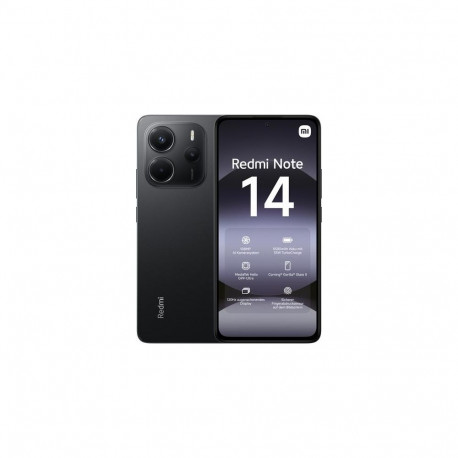 Xiaomi Redmi Note 14 16.9 cm (6.67") Hybrid Dual SIM 4G USB Type-C 6 GB 128 GB 5500 mAh Bla