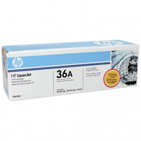 HP tonerkassett 36A CB436A, must