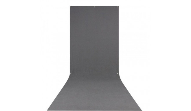 Westcott X Drop Wrinkle Resistant Backdrop Neutral Gray Sweep (5' x 12')