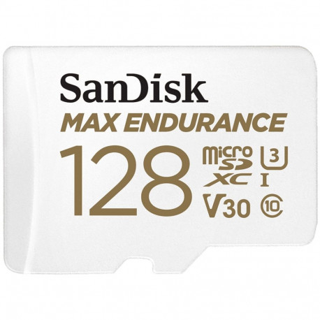 "CARD 128GB SanDisk Max Endurance MicroSDXC 100MB/s +Adapter"