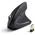 "ANKER A7852 kabellose vertikale 2.4G ergonomische Maus mit Nano USB-Dongle Vor/Zurck-Tasten (2x AAA