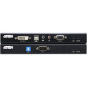 "ATEN CE600 KVM Verlngerung DVI USB Audio RS232 60m"