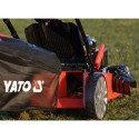 Benzīna zāles pļāvējs YATO YT-85528, 51 cm, LONCIN dzinējs 196 cm³, 8 pozīciju augstuma regulēšana