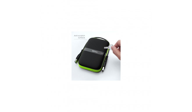 Dysk zewnętrzny HDD Silicon Power Armor A60 4TB must-roheline (SP040TBPHDA60S3K)