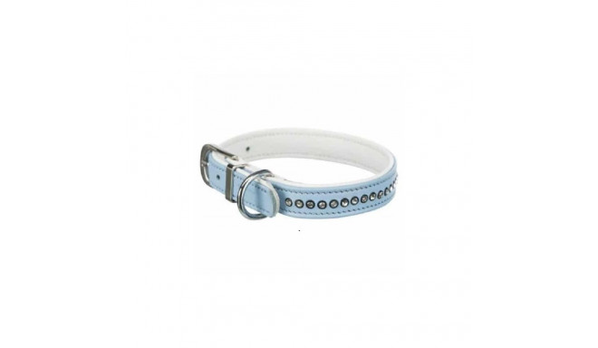 Trixie Active Comfort kaelarihm rhinestone'idega, S: 23-28 cm|15 mm, helesinine