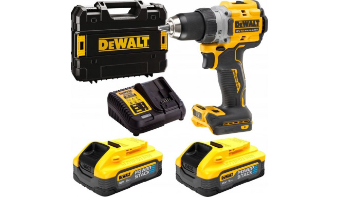 DEWALT. SCREWDRIVER 18V ​​DCD800H2T90Nm BL 2x5.0Ah POWERSTACK
