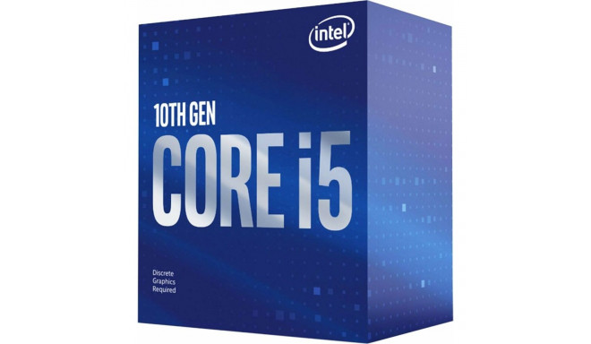 Intel Core i5-10400F protsessor, 2.9 GHz, 12 MB, BOX (BX8070110400F)