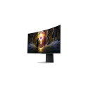 Monitor|SAMSUNG|34"|Gaming/Smart/Curved/21 : 9|Panel OLED|3440x1440|21:9|175Hz|0.03 ms|Speakers|Swiv