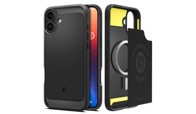 Spigen Spigen Rugged Armor MagSafe Case for iPhone 16 Plus - Black