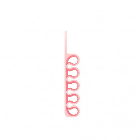 Hurtel Silicone office organizer - pink