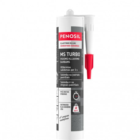 GLUE PENOSIL MS TURBO 290 ml valge