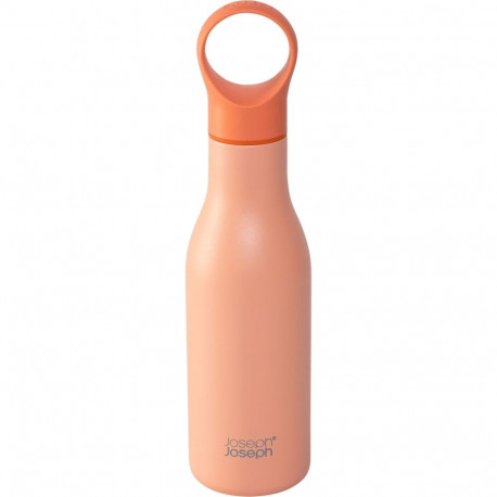 Joseph Joseph Loop 500ml Sta. Steel Coral Vac.Ins.Water Bottle